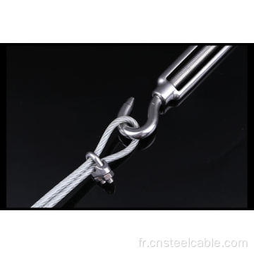 Élinaux de corde en fil en acier galvanisé